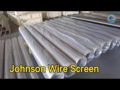 Stainless Steel Johnson Wire Screen Tube Welding Non Clogging Anti Corrosion