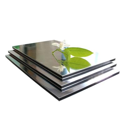 China Modern Mirror ACP Aluminum Composite Panel PE/PVDF Siding Panels Exterior Wall Interior Wall Cladding for sale