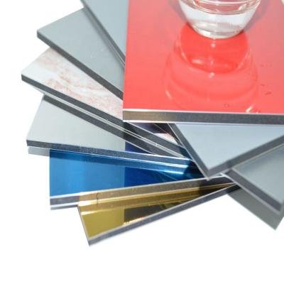 China Modern Composite Cladding Material Aluminum Composite Panel 3mm ACP Sheets High Glossy for sale