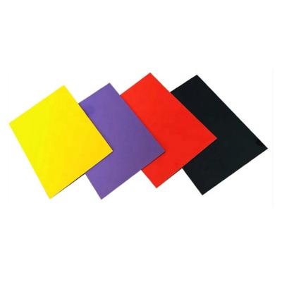 China Qingdao Modern Aluminum Composite Gloss Black Panel ACP Fasade Wall Panel for sale