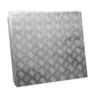 China Polished Building Material Pattern Tread Checkered Aluminum Plate Embossed Sheets for sale