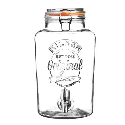 China 5L Kilner Glass Jar Dispenser with Spigot MMR140J for sale