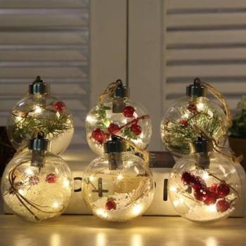 China Europe LED Light Up Christmas Tree Ornaments for sale