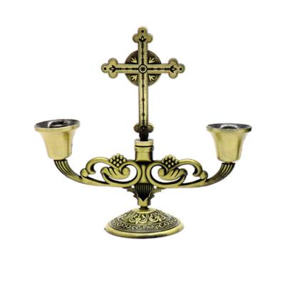 China Viable bronze candelabra taper candlestick holder for sale