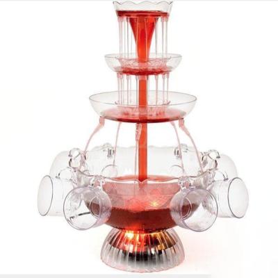 China Plastic Punch Bowl Plastic Fountain for sale