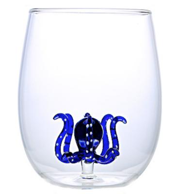 China Rod ; House ; party octopus whiskey glass tumbler for sale