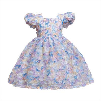 China Hot Sale Washable Birthday Girl Kids Party Princess Baby Shower Girl Dress for sale