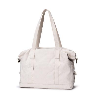 China Comfortable Large Capacity Canvas Women Bag Student Bag Luggage Fashion Wild Single Shoulder Bag for sale