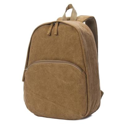 China New fashion large backpack Japanese and Korean thick simple bag travel backpack canvas style college leisure female bag for sale