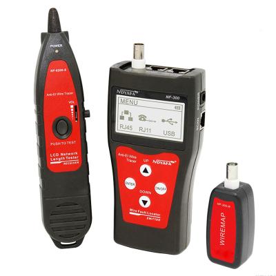 China NF-300 2500m Flash Loud Loudspeaker Flash Test String Cable Length Tester Left Wire Fault Locator with Data Memory Function for sale