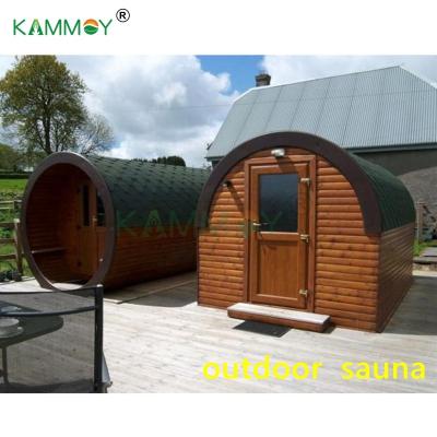 China Custom CABI Cedar Sauna Room 3Person Room Computer Control Panel Sauna Tailor Outdoor Portable Personal Canadian Hemlock House Dry Steam kammoy for sale