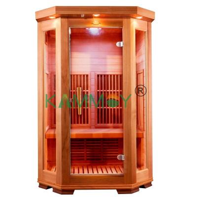 China Computer Control Panel Mobile Steam Sauna Outdoor Steam Bath Steamer And Sauna For 2 Person Hemlock Set Panle Radio Head Computer Wooden Glass Type for sale