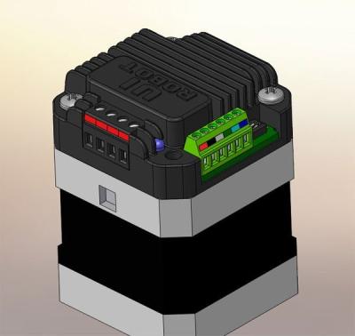 China Stepper motor extruder use Nema17 42mm integrated stepper motor with UIM driver for sale