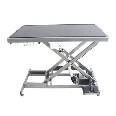 China Farms Surgery Hydraulic Design High Strength Hospital Operating Table For VET Animal Experiment Equipment for sale