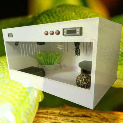 China 2021 Viable Mini Cage Reptile PVC Cage Reptile Mini Greenhouse Reptile Box Reptile Greenhouse New Assembled for sale