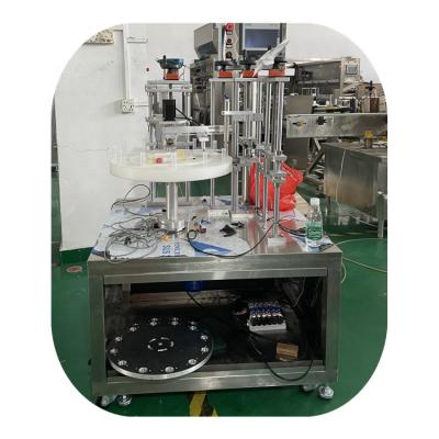 China 2021 new hot semi automatic aerosol liquid water filling machine semi automatic making machines for small business ideas food for sale