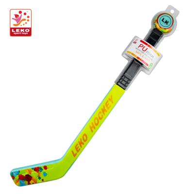 China Outdoor Sports One-Piece Hot Sale Funny Toy PU Foam Mini Ice Hockey Stick Ice Hockey Stick for sale