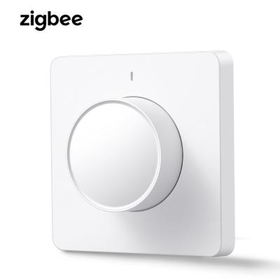 China European Zigbee Led Speech Light App Remote Control Dimmer Dimmer Lamp Light Switch White Switches for sale