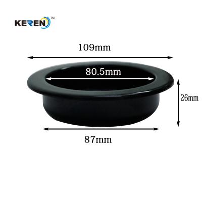 China Disposable Eco-friendly Black Plastic Cup Holder For Sofa for sale