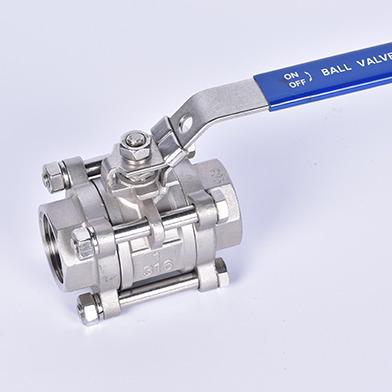 China Pc 3 general cf8m stainless steel 1000 psi ball valve for sale