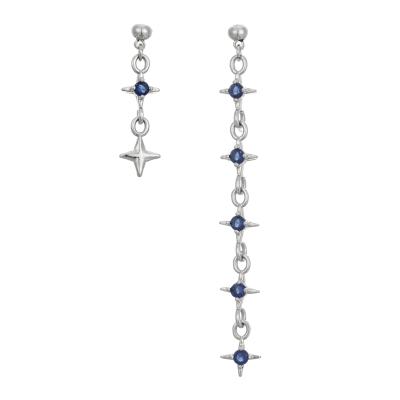 China New CLASSIC Silver S925 Sterling Silver Star Earrings Simple Earring Accessories for sale