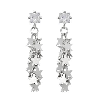 China NEWEST FASHIONABLE Women's Handmade Accessories Copper Alloy Jewelry Star Earrings for sale