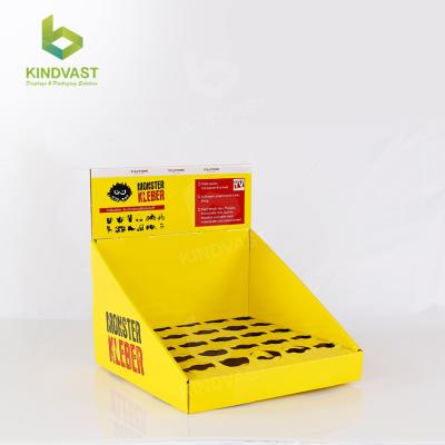 China Environmental Friendly Cardboard Display Promotion Counter Display Stand for sale