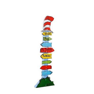 China Environmental Friendly Bespoke Cardboard Pole Toppers Retail Store Display Standing Merchandise Show for sale