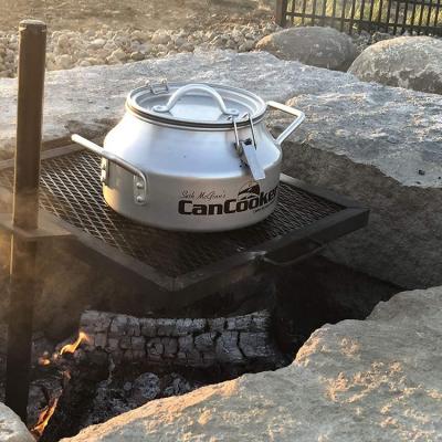 China It sets up & breaks down with no tools needed campfire grill Competitive price portable folding campfire grill for sale