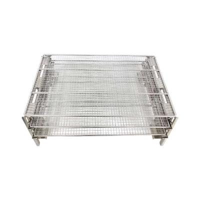 China Easily Cleaned Factory Direct Outdoor Grill Wire Mesh Stainless Steel Multi-function Grilled Chicken Grill Grate for sale