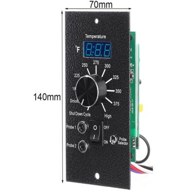 China Easily Cleaned CE AC 120/220V Digital Thermostat Kit Pellet Smoker Grill Digital Controller for sale