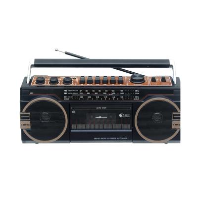 China IS-149 Classic Mini Cassette Tape Recorders Radio With AM FM Switch Radio And USB And SD Player With Carry Handle for sale