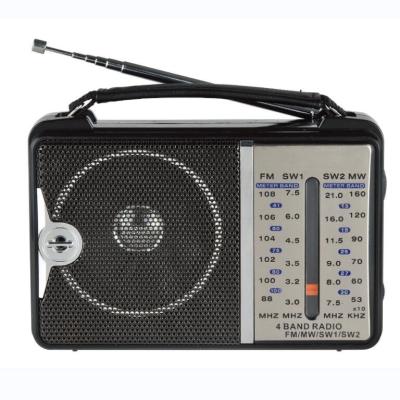 China RX-606AC PORTABLE Classic Style Portable Home AM/FM/SW1-2 Multi 4 Bands Radio With Optional AC 110V/220 DC 3V for sale