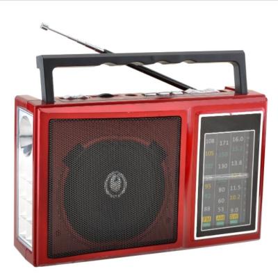 China RX-177 PORTABLE Portable AM/FM/SW 3 Bands Radio With USB TF BT Music Mp3 Player & Powerful Speaker & Led Torch Flashlight for sale