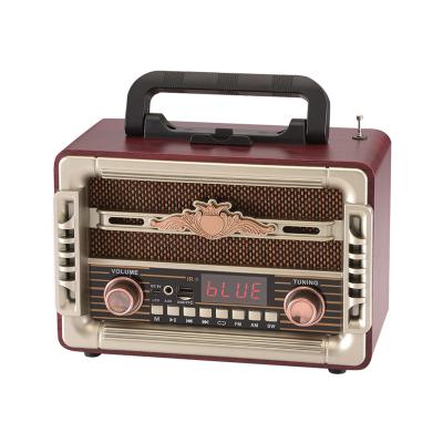 China NS-8082BTPopular Retro PORTABLE NS-8082BTPopular Wireless FM AM Switch Vintage Wireless Wooden Radio with USB TF Slot and BT Remote Control spraker for sale