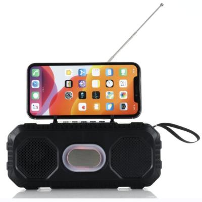 China New function JZ-280 2022 mode sound wireless speaker phone with solar panel led light and USB TF mp3 palyer for sale