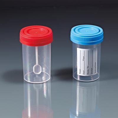 China LDPE/PS Disposable Lab Equipment Stool Container (Screw) for sale