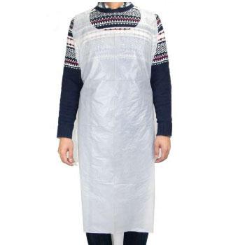 China Customized disposable plastic cleaning aprons waterproof medical /kitchen apron pe apron for sale