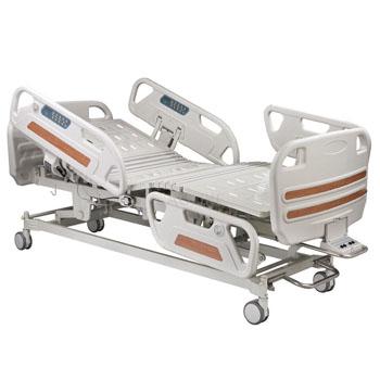 China Metal Five Function Electric Hospital Bed With ACP for sale