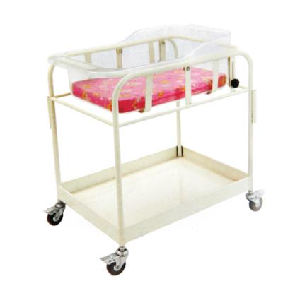 China Metal Crib Hospital Bed Steel Infant Hospital Bed for sale