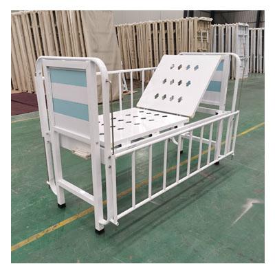 China Simple metal crank children's hospital bed for sale