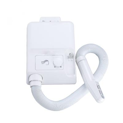 China New Product 1200W Waterproof Low Noise EU EK Socket ABS Bathroom Hotel Wall Mounted Professional Foldable Electric Travel Automatic Hair for sale