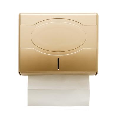 China User Friendly Plastic Wall Mounted Bathroom V-Folded Towel Paper Dispenser for sale