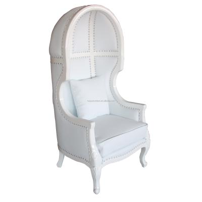 China HB05 Tufted Canopy Chair Canopy Chair Queen Antique Chair for sale