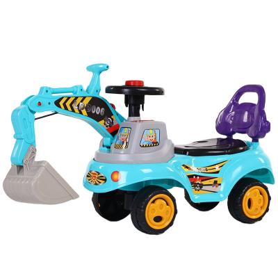 China Safety Andl Light Weight High Quality Children Pedal Electric Car Toys Kids Ride On Electric Excavator for sale