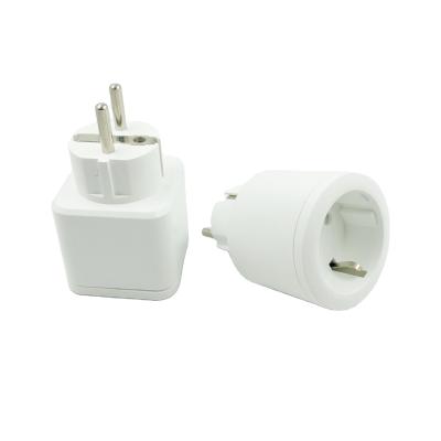 China Current Large 16A Wifi Plug EU 16A Europe Alexa Enabled Smart Plug Socket wifi for sale