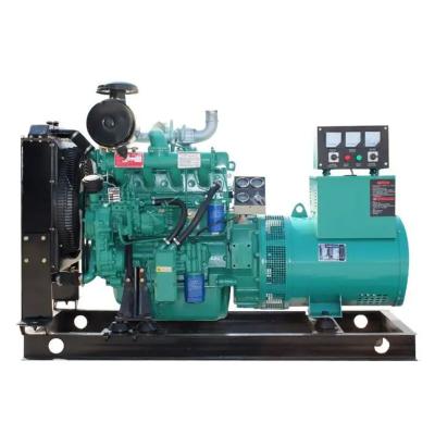 China Three Phase Y Type Wiring 110kw Open Type Silent Genset Diesel Generator Set 2320*900*1340mm for sale