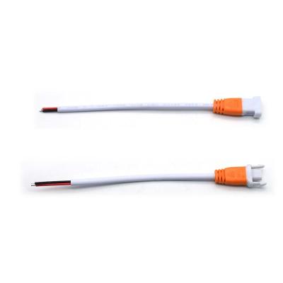 China Copper 2 Pin Quick Plug Cable Male & Female Wire-to-Plug Connection Cable LED Power Connector Plug-in Terminal Cable with Lock for sale