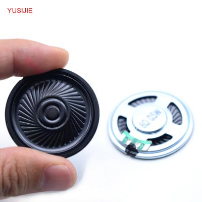 China Industrial Automation 8ohm 0.5W Woofer D40mm Speaker For Arduino Environmental Protection Material Loud Voice Good And Clear Sound Quality for sale