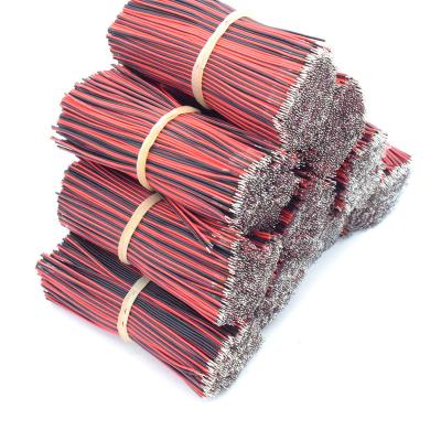 China The red 2P and black copper yusijie parallel line the line harness connection wire connection repeat wire processing electronic wire for sale